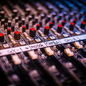 a close-up of a circuit board